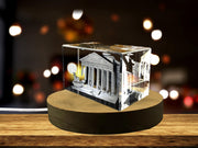 The Pantheon — Rome 3D Engraved Crystal 