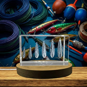 Fishing Sinkers 3D Engraved Design - Recognition Art Piece