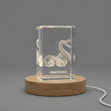 Anaconda Design 3D Engraved Crystal — Made in Canada