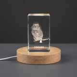 Sculptures cristallines Gopher fantaisistes | Gemmes exquises gravées avec des rongeurs fouisseurs
