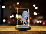 Majestic Lion Crystal Carvings | Exquisite Gems Etched with Kings of the Jungle