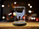 Graceful Llama Crystal Carvings | Exquisite Gems Etched with Regal South American Camelids