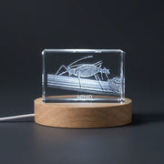 Trophy 3D Engraved Crystal — Made in Canada