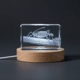Trophy 3D Engraved Crystal — Made in Canada