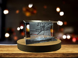 The Harvesters 3D Engraved Crystal Decor A&B Crystal Collection