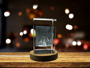 Las Meninas 3D Engraved Crystal