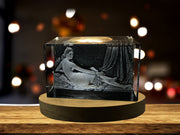 Grande Odalisque 3D Engraved Crystal 