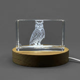 3D Engraved Crystal Trophy Award — Made in Canada - Custom Award From A&B Crystal Collection
