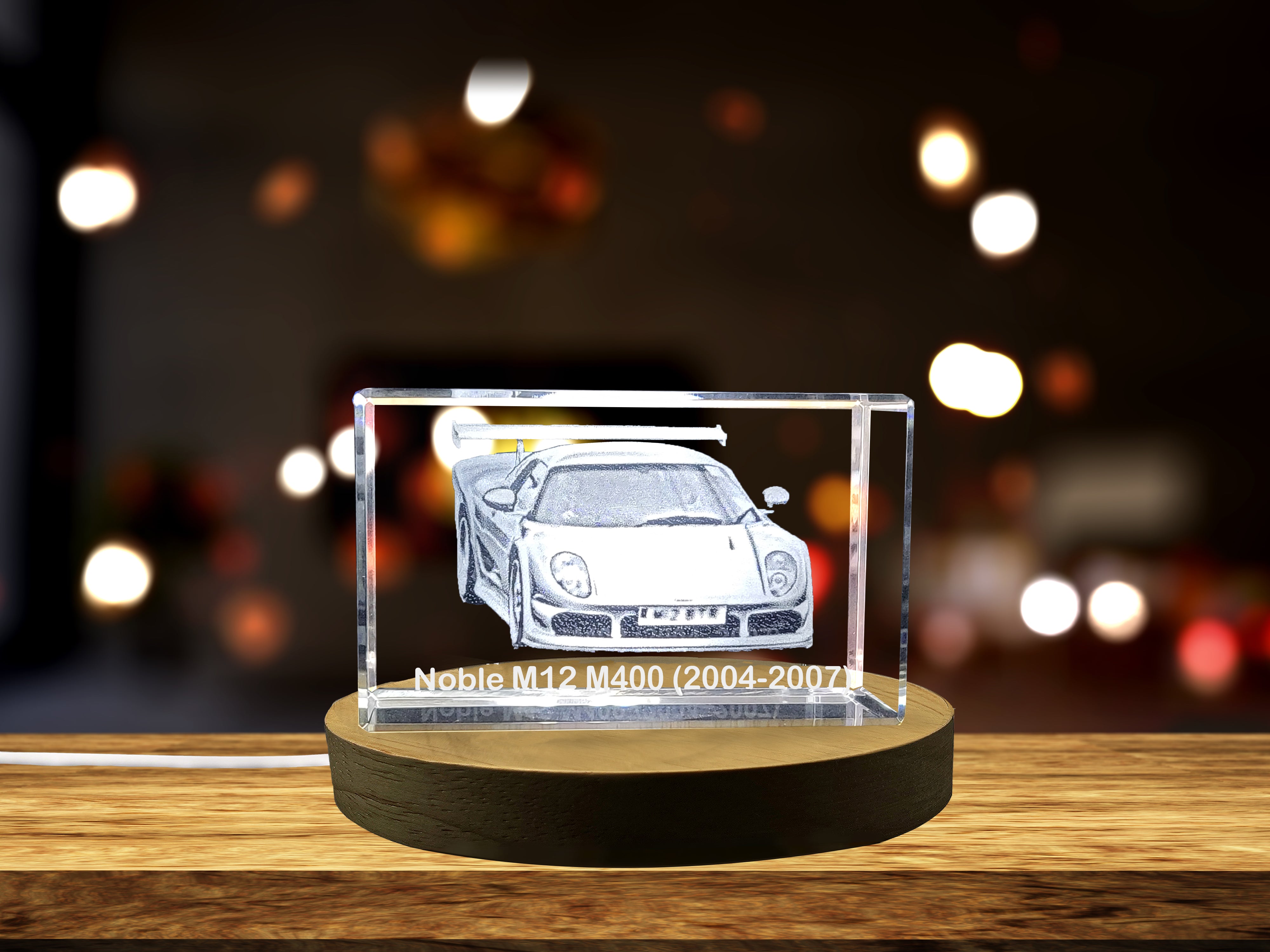Unleashed Performance: Noble M12 M400 (2004–2007) - 3D Engraved Crystal Tribute A&B Crystal Collection
