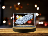 Legendary Power: Ferrari 330 P4 (1967) - 3D Engraved Crystal Tribute A&B Crystal Collection