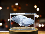 Italian Stallion: Ferrari 360 Modena (1999–2005) - 3D Engraved Crystal Tribute A&B Crystal Collection