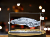 Exquisite 3D Engraved Crystal of the 2019 Bentley EXP 100 GT Concept Supercar A&B Crystal Collection