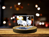 Timeless Icon: DeLorean DMC-12 - 3D Engraved Crystal Tribute A&B Crystal Collection