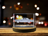 Timeless Luxury: Lincoln Continental (1961–1969) - 3D Engraved Crystal Tribute A&B Crystal Collection