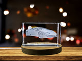Unleash the Supercar Legend: Lamborghini Huracan (2014-present) - 3D Engraved Crystal Tribute A&B Crystal Collection