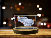 Unleash the Rotary Power: Mazda RX7 (1993–1995) - 3D Engraved Crystal Tribute