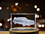 Performance Icon: BMW M6 (1987–1989) - 3D Engraved Crystal Tribute A&B Crystal Collection