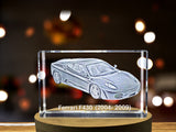Unleash the Prancing Horse: Ferrari F430 (2004–2009) - 3D Engraved Crystal Tribute A&B Crystal Collection