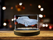 Aston Martin DB4 (1958–1963) - A Timeless Classic Immortalized in 3D Engraved Crystal