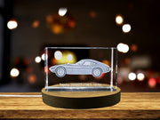 Elegance and Precision: Toyota 2000GT (1967–1970) - 3D Engraved Crystal Tribute