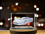 The Supercar Icon: Jaguar XJ220 (1992-1994) - 3D Engraved Crystal Tribute A&B Crystal Collection