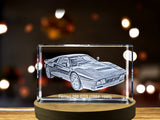 Ferrari 288 GTO Iconic Supercar Collectible Crystal Sculpture | Rare 1984-1985 Mid-Engine Masterpiece A&B Crystal Collection