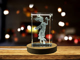 Empusa Art | KeepSake à cristal gravé 3D | Collectible | Souvenir