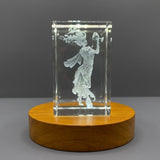 Empusa Art 3D Engraved Crystal Trophy Award — Made in Canada