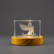 Sphinx 3D Engraved Crystal 