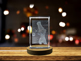 Giants 3D Gravure Crystal 3D Crystal gravé Crystal / Gift / Decor / Collectible / Souvenir
