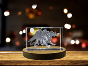 Chimera 3D Engraved Crystal 