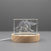 Chimera 3D Engraved Crystal 