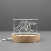 Chimera 3D Engraved Crystal 