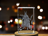 Anubis 3D Engraved Crystal 3D Engraved Crystal Keepsake/Gift/Decor/Collectible/Souvenir A&B Crystal Collection