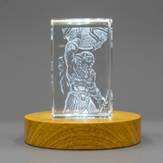 Re 3D Engraved Crystal 