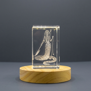 Echidna 3D Engraved Crystal 