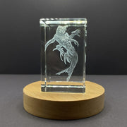 Scylla Art | 3d Engraved Crystal 