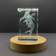 Scylla Art | 3d Engraved Crystal 