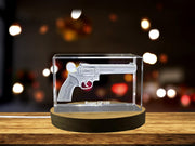 Ruger GP100 Revolver | Crystal gravé 3D