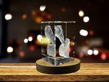 Gallbladder Art | 3D Engraved Crystal Keepsake | Doctor Gift A&B Crystal Collection