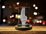 Joints Art | 3D-Engraved-Crystal-Keepsake | Doctor Gift