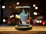 Larynx-Art |3D-Engraved-Crystal-Keepsake | Doctor Gift A&B Crystal Collection