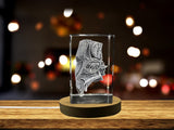 Nose Art | 3D Engraved Crystal Keepsake | Doctor Gift