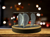 Spleen | 3D Engraved Crystal Keepsake | Doctor Gift A&B Crystal Collection