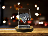 Clowns Halloween Décor cristal gravé 3D
