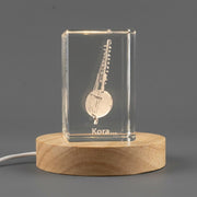 Kora 3D Engraved Crystal Trophy — Made in Canada
