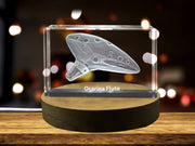 3D Engraved Crystal Trophy Award — Made in Canada