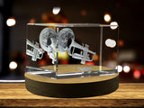 Trumpet 3D Engraved Crystal 3D Engraved Crystal Keepsake/Gift/Decor/Collectible/Souvenir A&B Crystal Collection