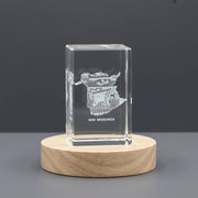 New Brunswick 3D Engraved Crystal