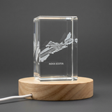 Nova Scotia 3D Gravure Crystal 3D Crystal Gravé Crystal / Gift / Decor / Collectible / Souvenir